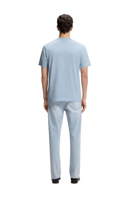 Hugo Boss Thompson 01 Tee - Baby Blue by Denim Exchange