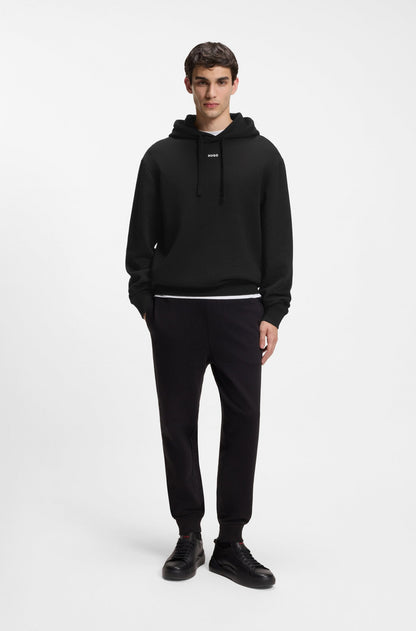 Hugo Dapo Hoodie - Black by Denim Exchange