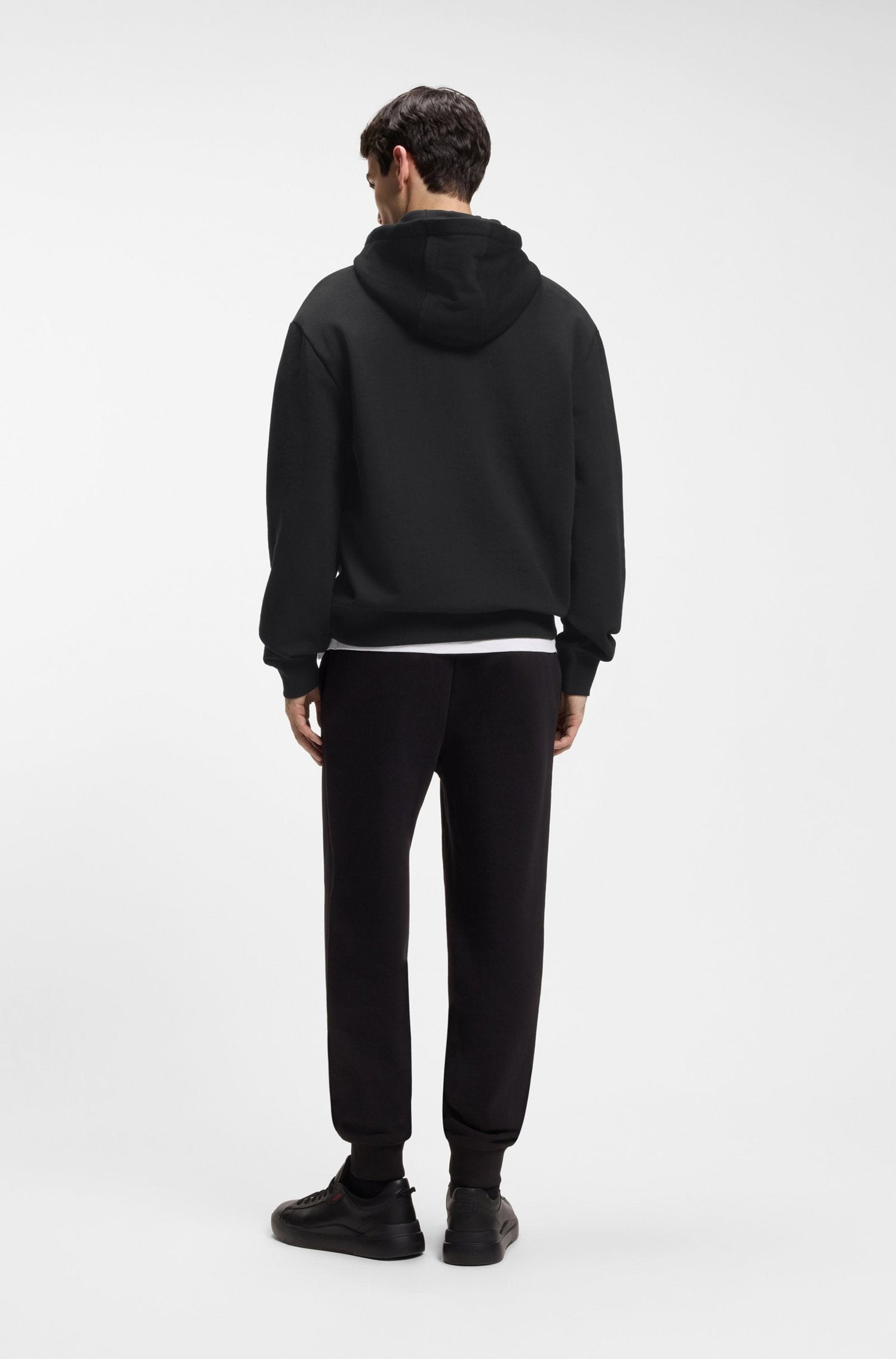 Hugo Dapo Hoodie - Black by Denim Exchange