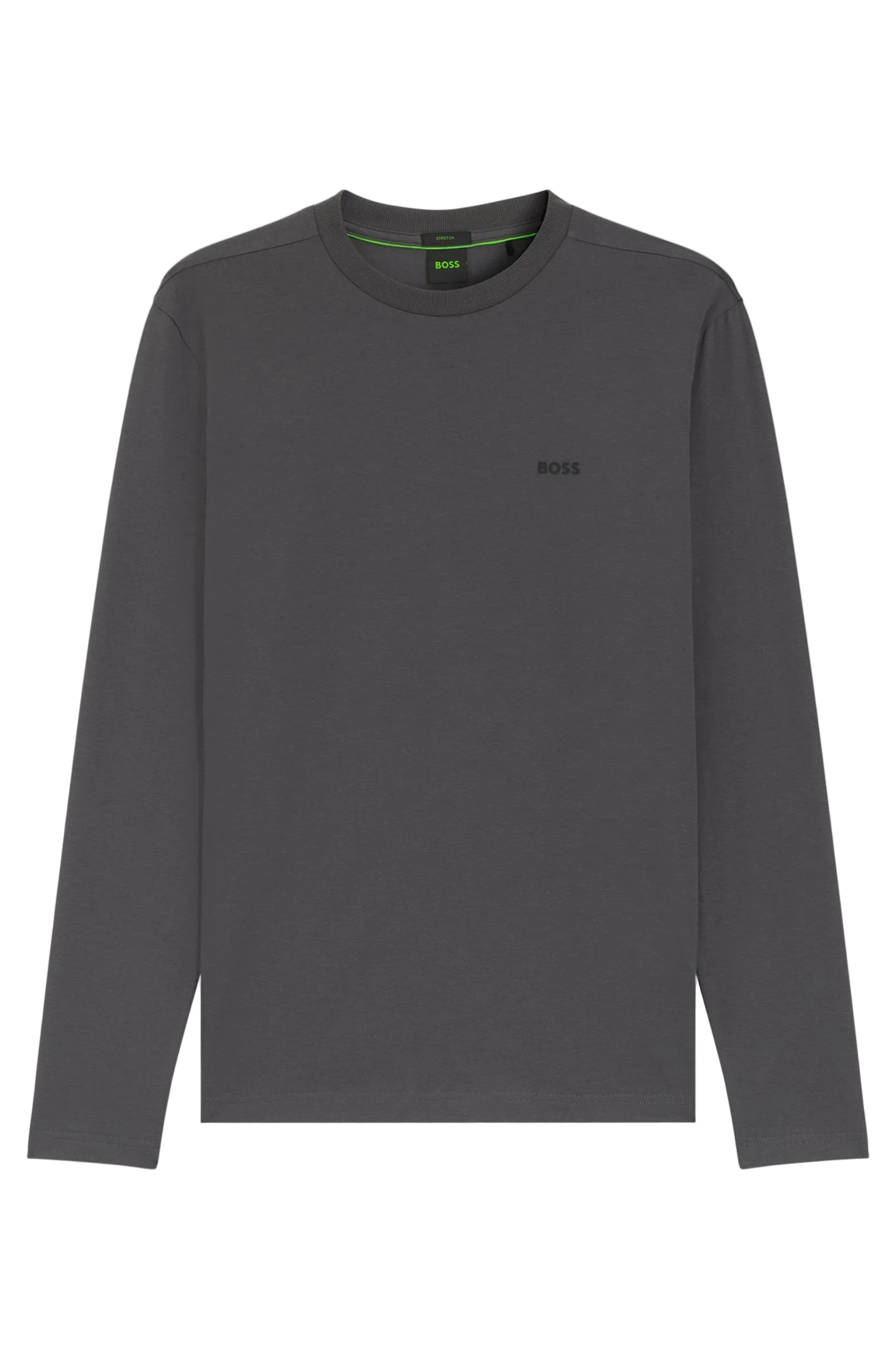 Boss Green Long Tee - Grey by Denim Exchange