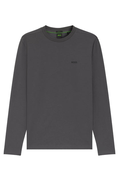 Boss Green Long Tee - Grey by Denim Exchange