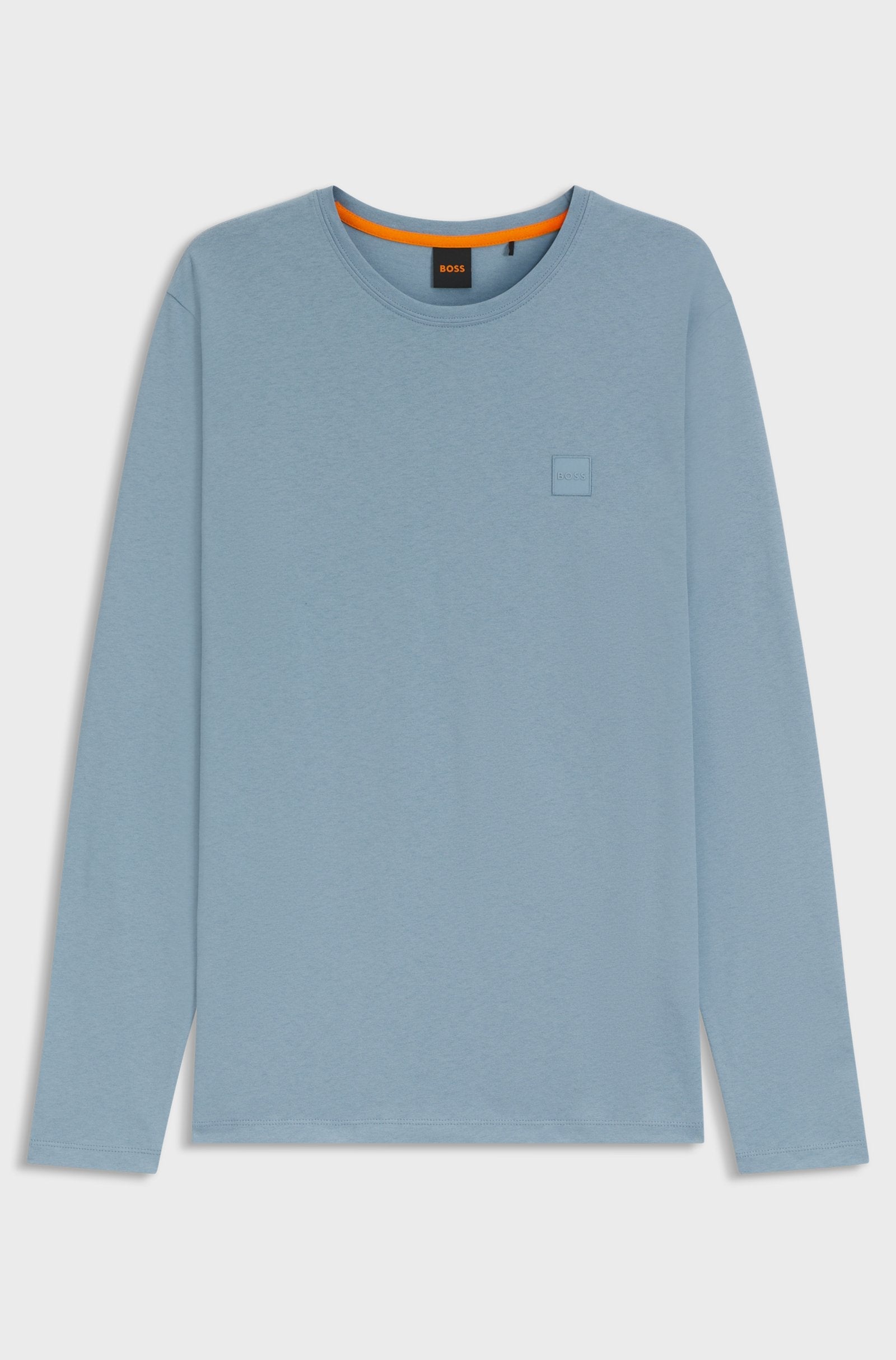Boss Orange Tacks Tee - Sky Blue by Denim Exchange