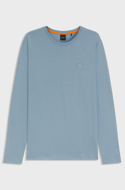 Boss Orange Tacks Tee - Sky Blue by Denim Exchange