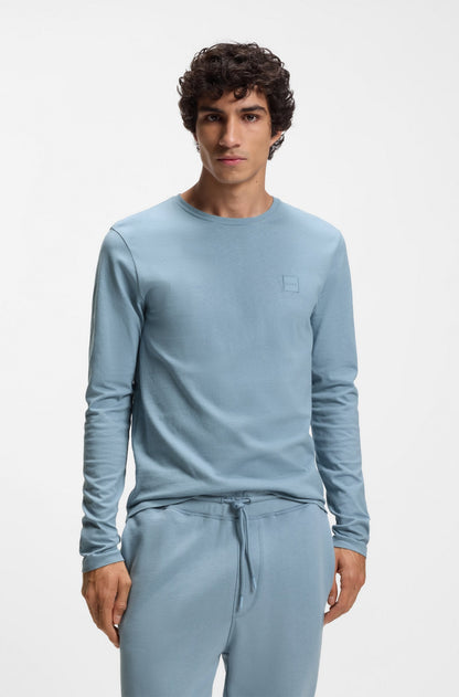Boss Orange Tacks Tee - Sky Blue by Denim Exchange