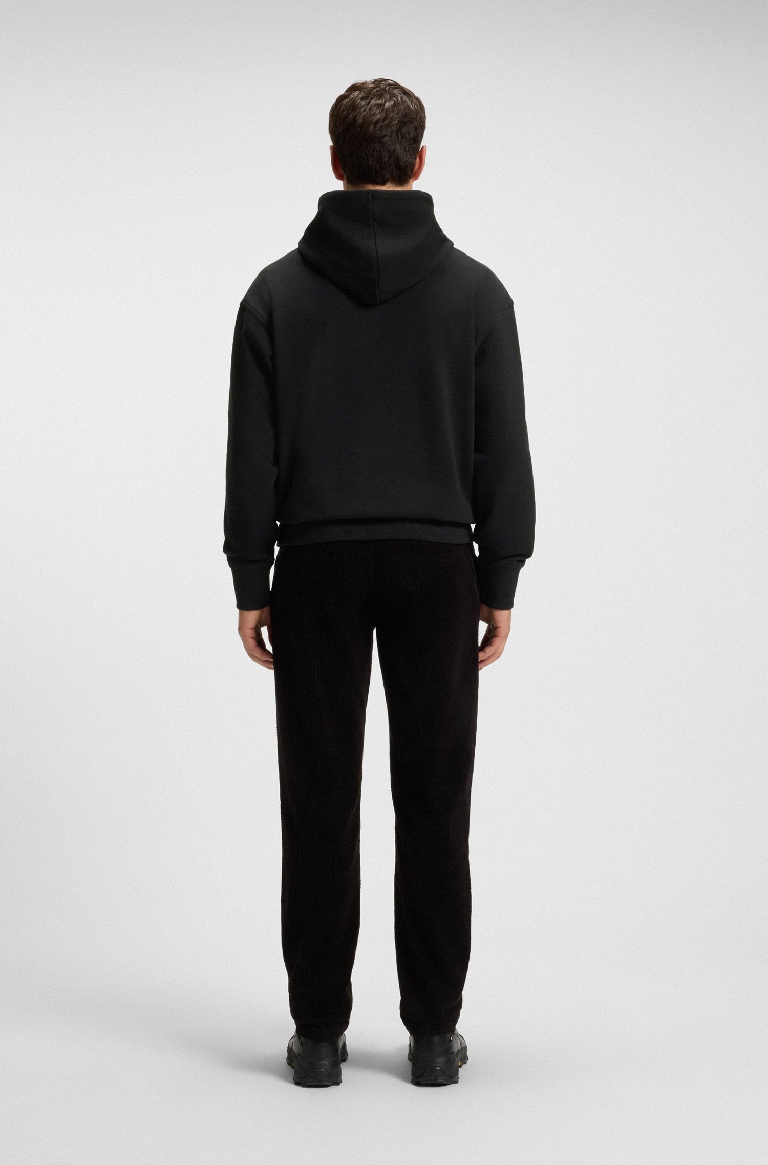 Boss Orange Wesmallhood Hoodie - Black by Denim Exchange