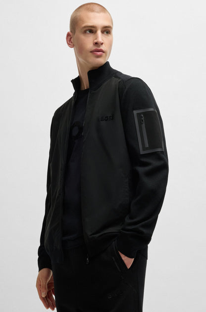 Boss Green Zhino Jacket - Black by Denim Exchange