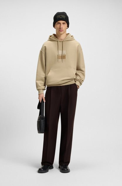 Hugo Duspliter Hoodie - Beige by Denim Exchange