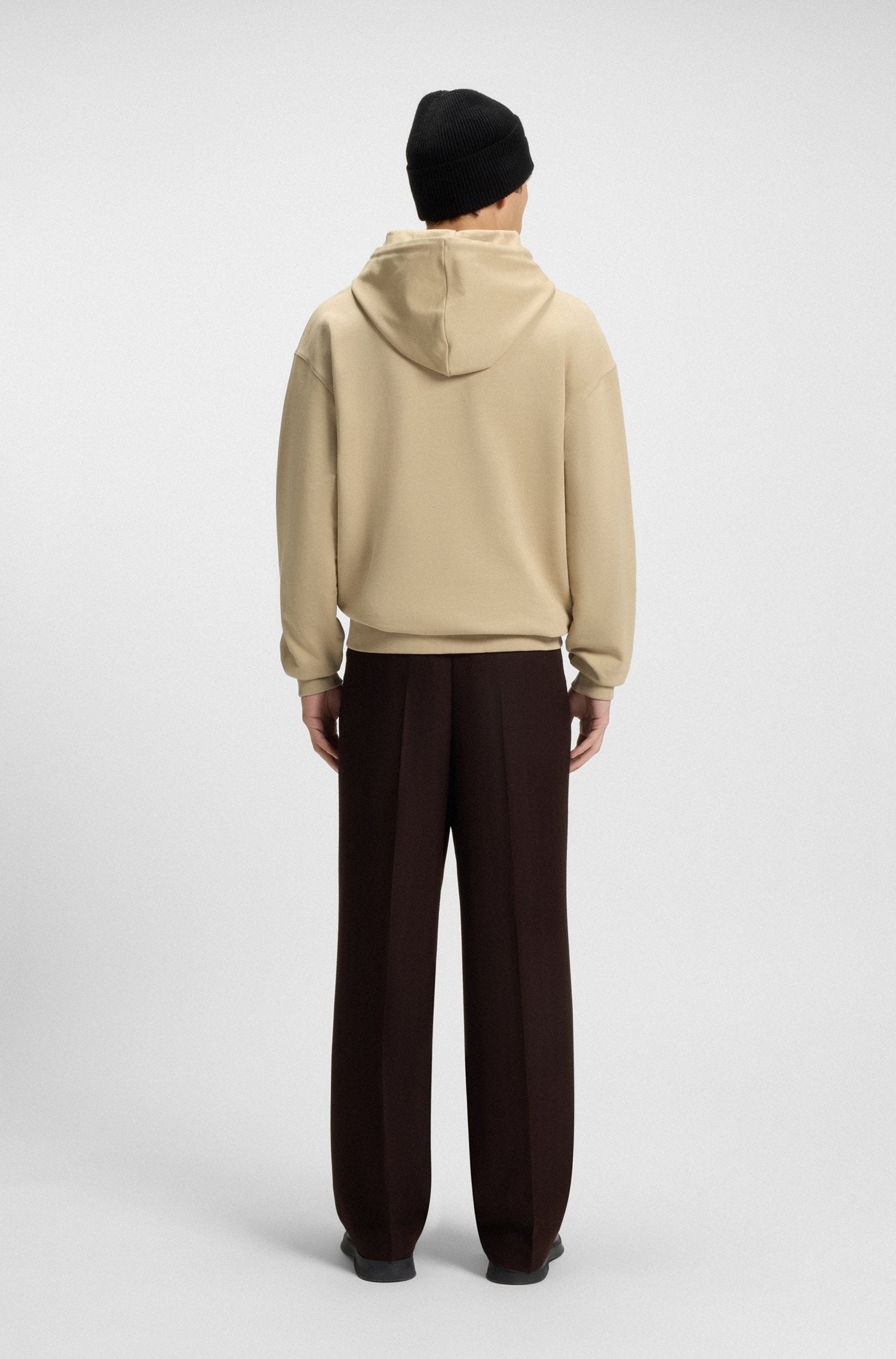 Hugo Duspliter Hoodie - Beige by Denim Exchange