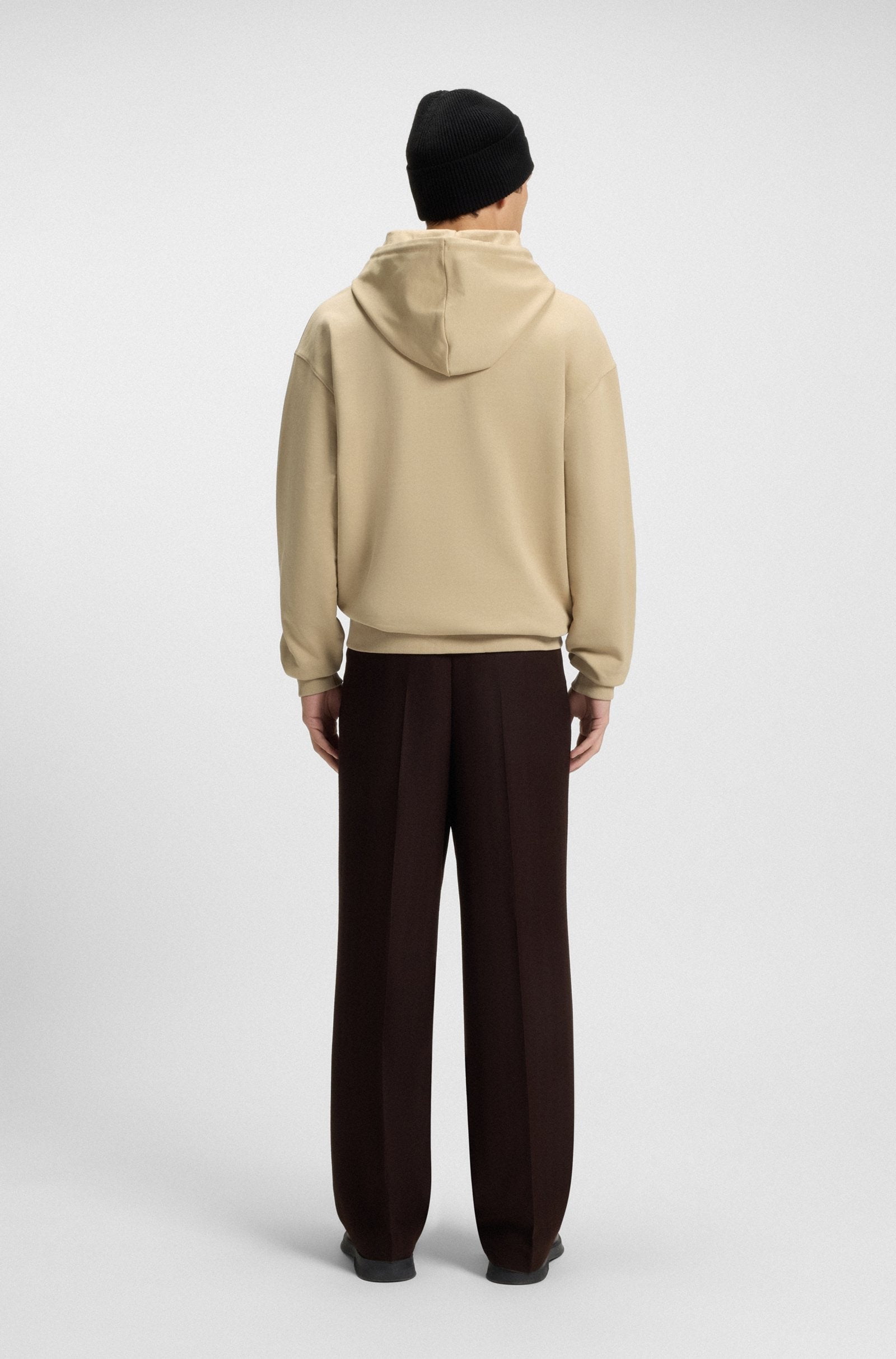 Hugo Duspliter Hoodie - Beige by Denim Exchange