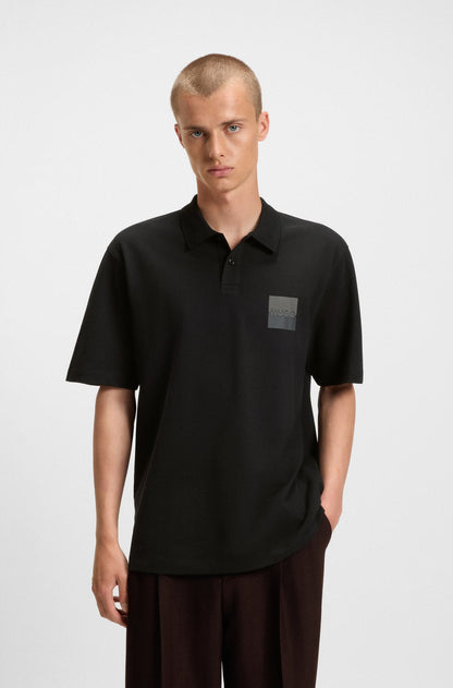 Hugo Dusplity Polo - Black by Denim Exchange