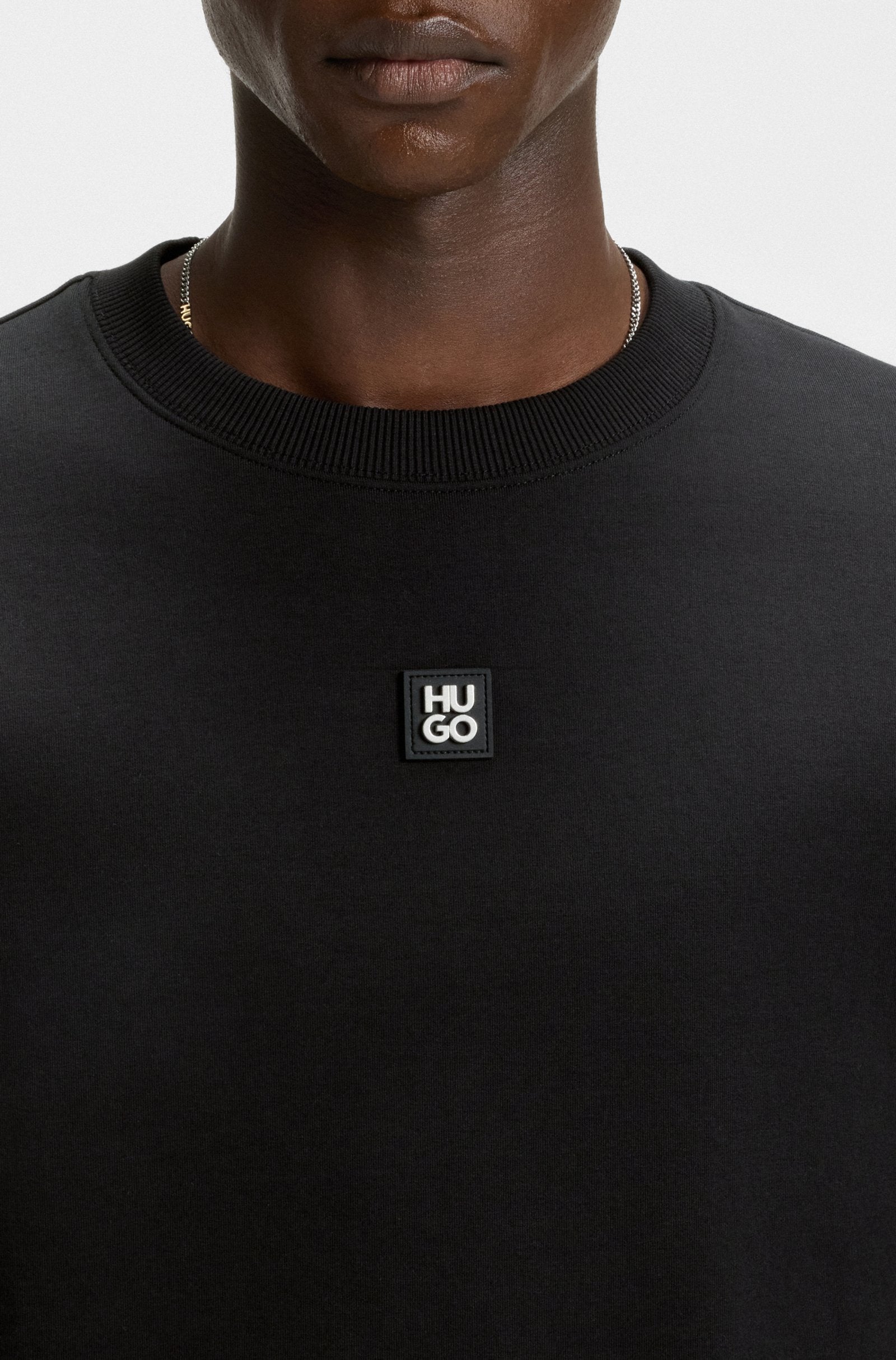 Hugo Boss Dettil Crewneck - Black by Denim Exchange