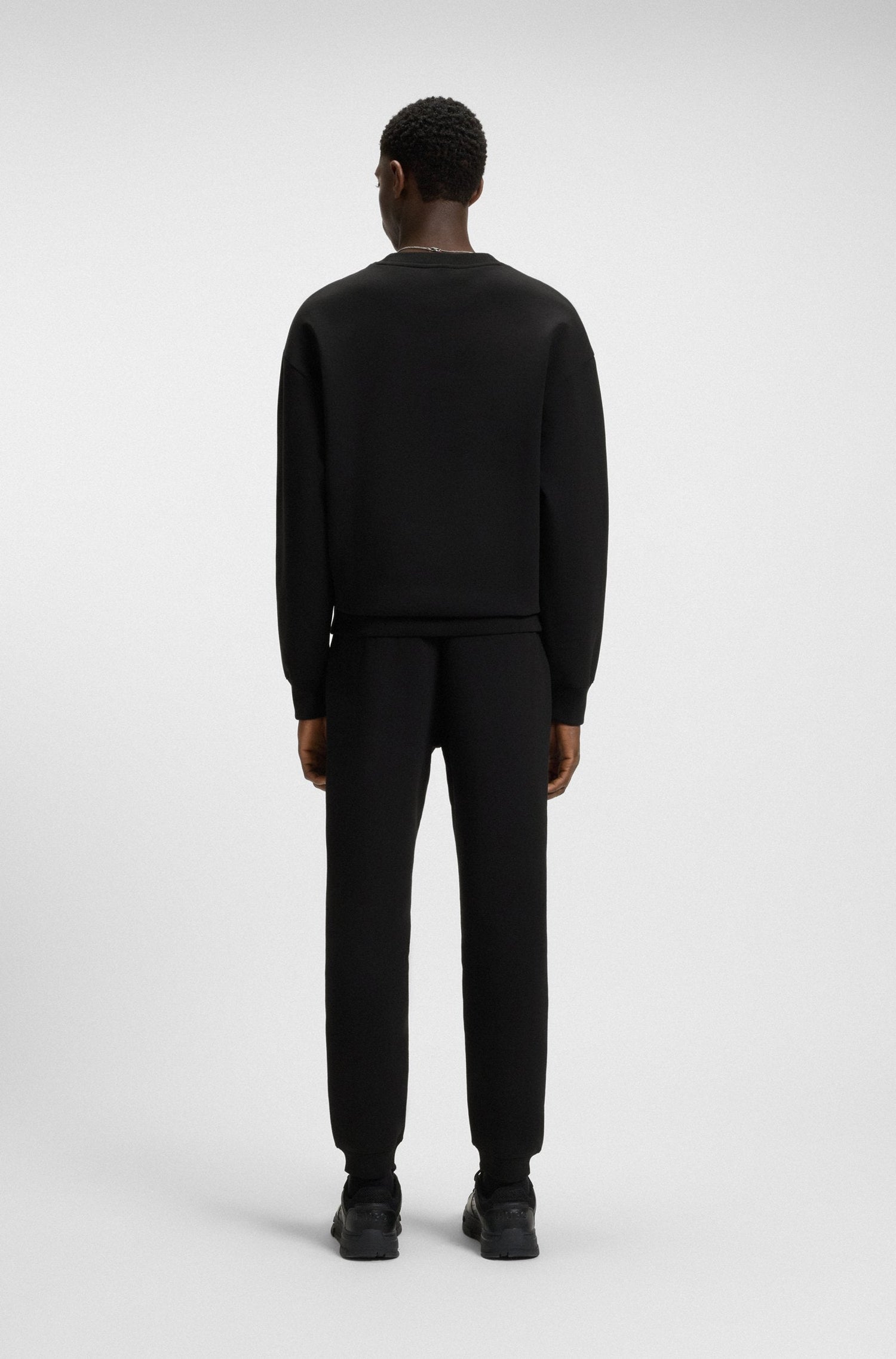 Hugo Boss Dettil Crewneck - Black by Denim Exchange