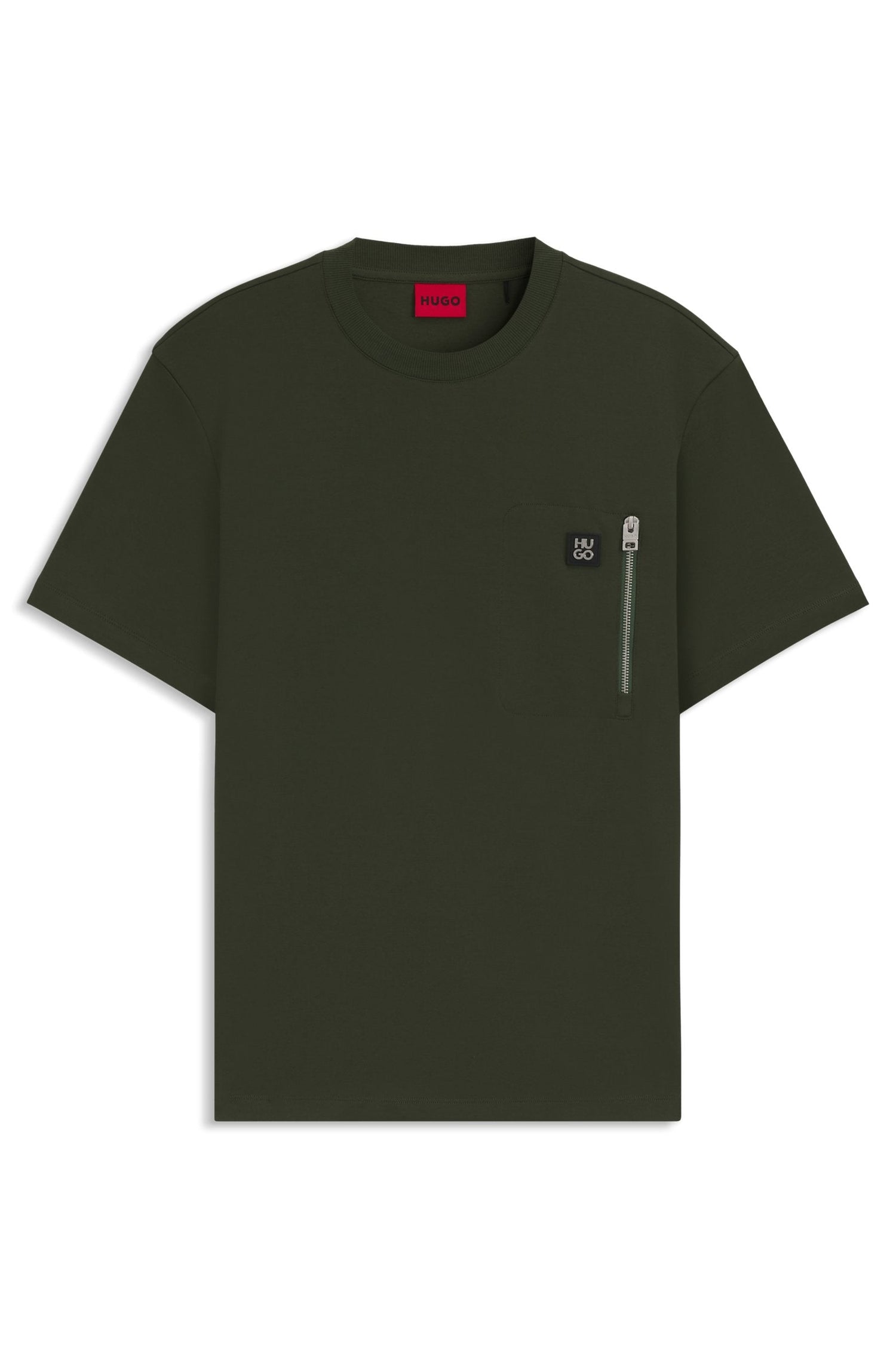 Hugo Dargentee Tee - Olive by Denim Exchange