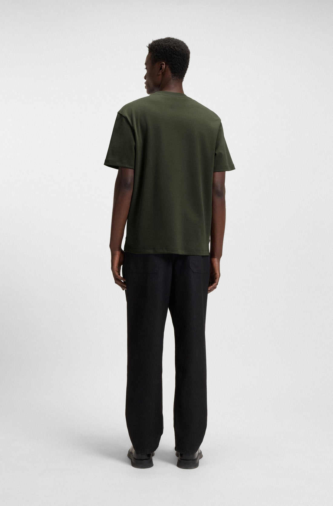 Hugo Dargentee Tee - Olive by Denim Exchange