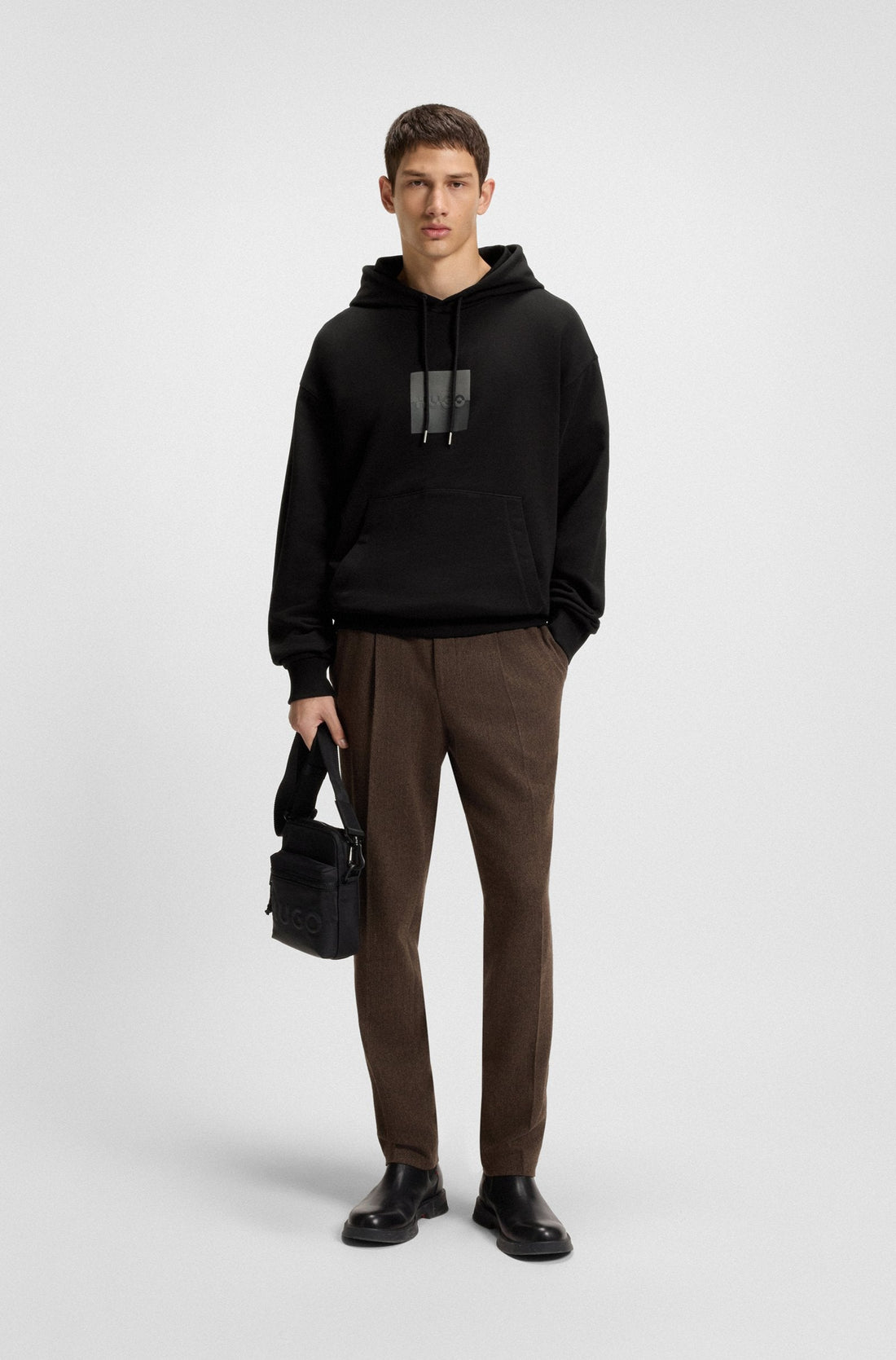 Hugo Duspliter Hoodie - Black by Denim Exchange