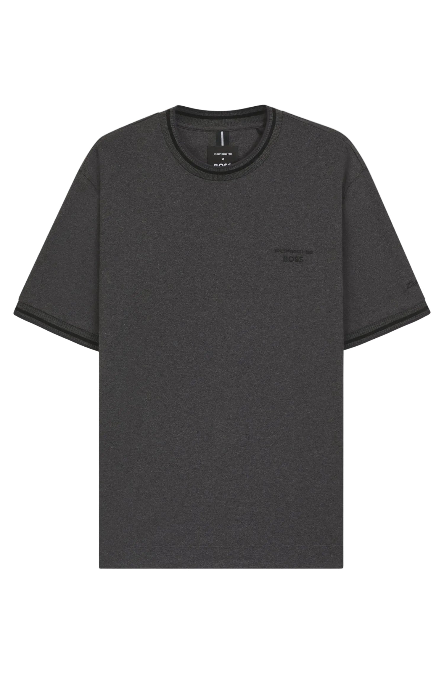Hugo Boss x Porche C-Taut Tee - Charcoal by Denim Exchange