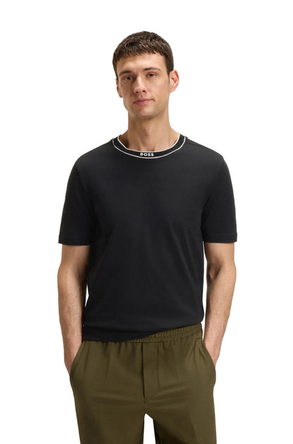 Boss Green Tee 5 - Black by Denim Exchange