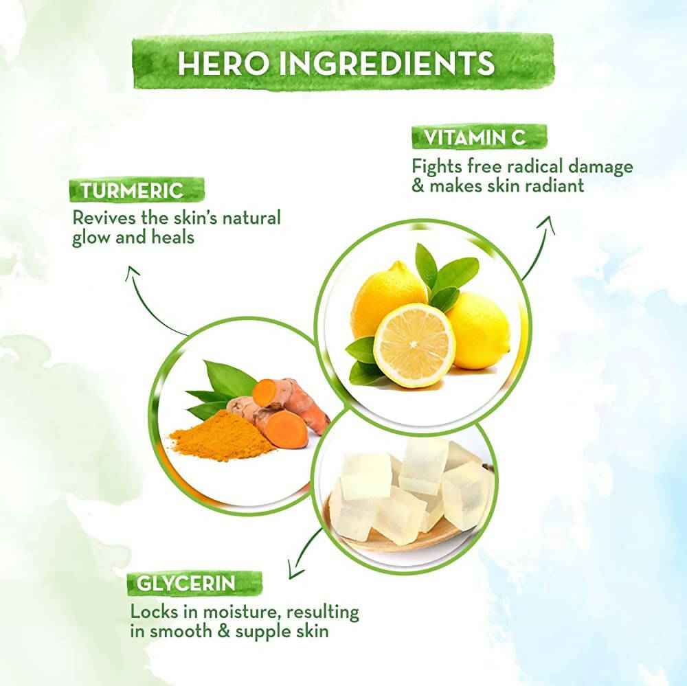 Mamaearth Facial Kit with Vitamin C &amp; Turmeric for Skin Illumination