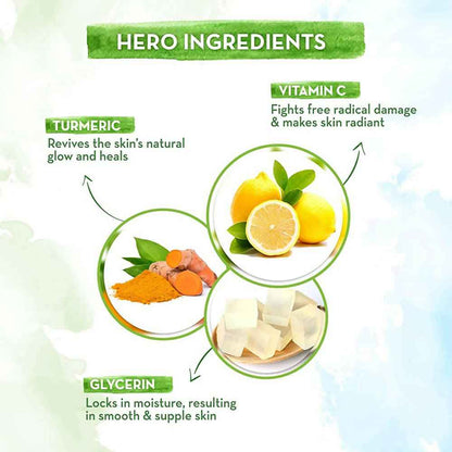 Mamaearth Facial Kit with Vitamin C &amp; Turmeric for Skin Illumination