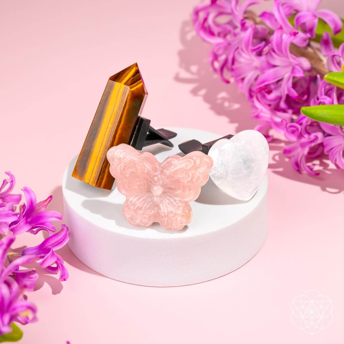 Healing Butterfly – Crystal Car Kit Of Safety - DestGlow