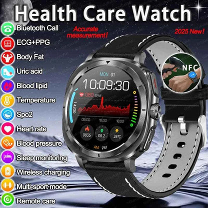 HealthTrack™ Smart Watch – Blood Pressure &amp; Heart Rate Monitor
