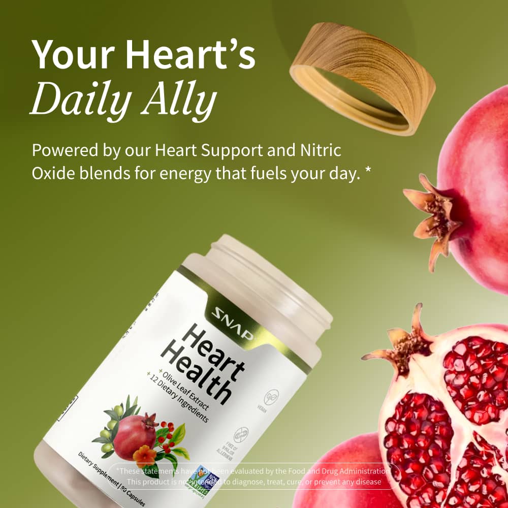 Heart Health &amp; Nitric Oxide Bundle by Snap Supplements