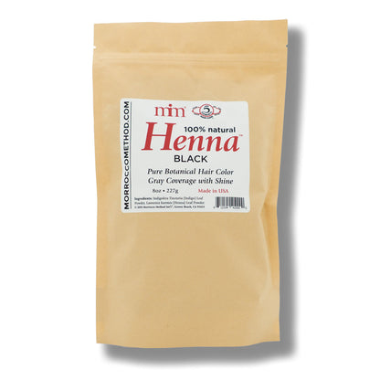 Henna Hair Dye - Black by Morrocco Method International