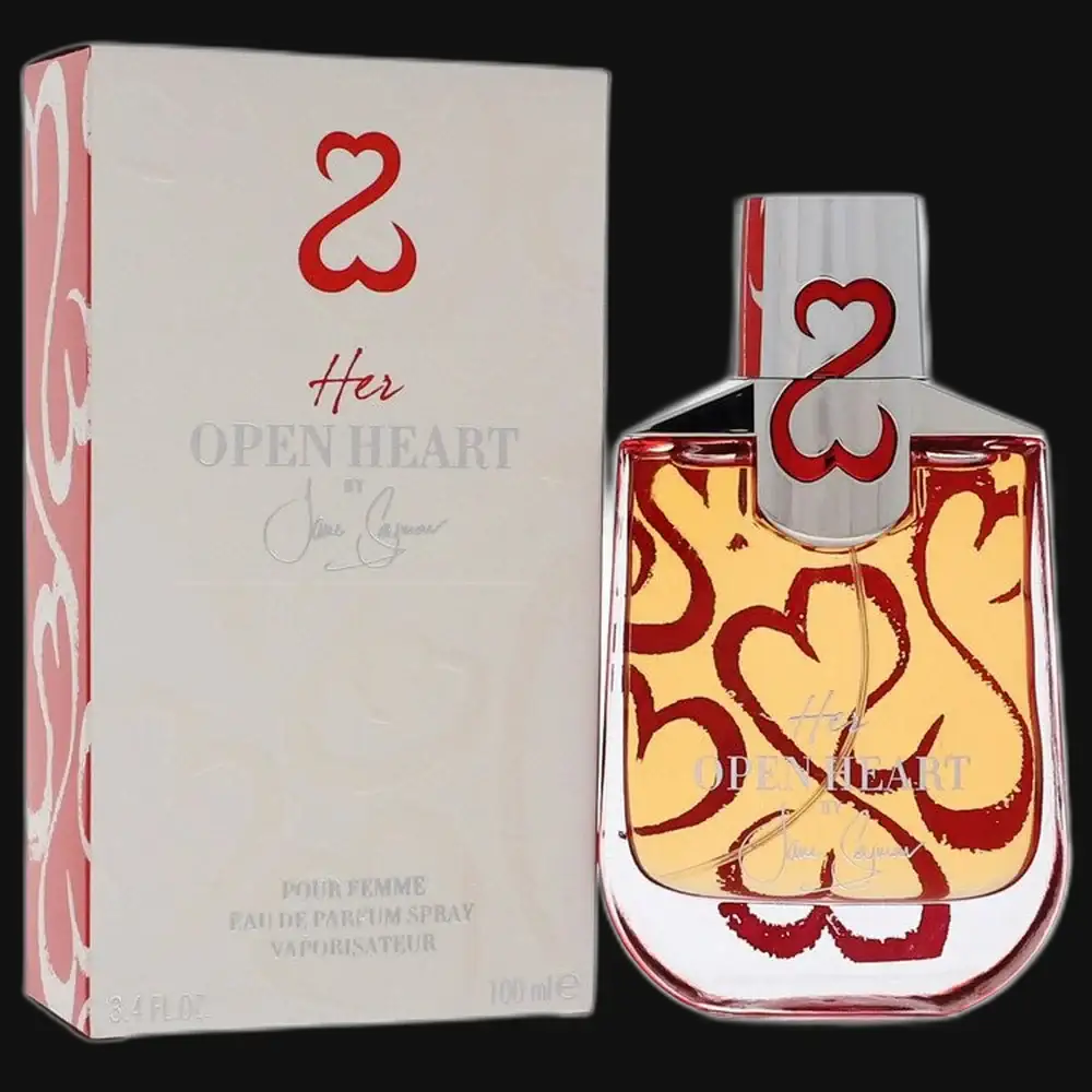 Her Open Heart with Free Jewelry Roll By Jane Seymour Perfume for Women