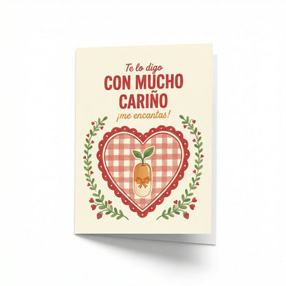 Farmacia Savia Tarjeta de Felicitación Con Mucho Cariño (1 unidad) by Farmacias Savia