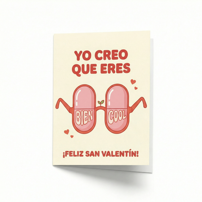 Farmacia Savia Tarjeta de Felicitación Yo Creo Que Eres Bien Cool (1 unidad) by Farmacias Savia