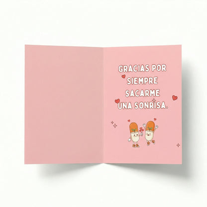 Farmacia Savia Tarjeta de Felicitación Feliz San Valentín Te Quiero (1 unidad) by Farmacias Savia