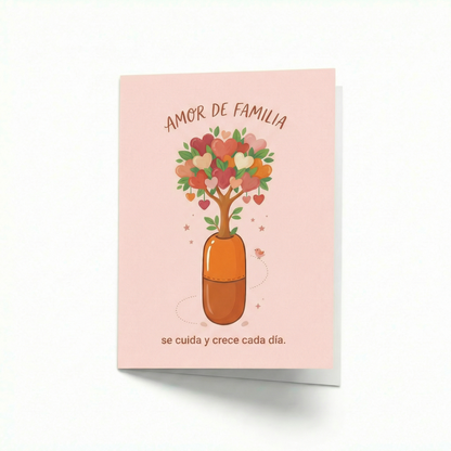 Farmacia Savia Tarjeta de Felicitación Amor de Familia (1 unidad) by Farmacias Savia
