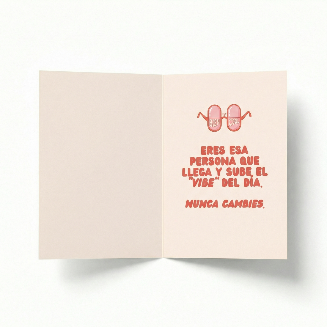 Farmacia Savia Tarjeta de Felicitación Yo Creo Que Eres Bien Cool (1 unidad) by Farmacias Savia