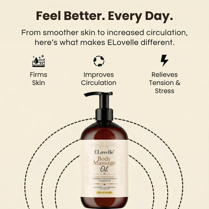 Anti-Cellulite Massage Oil by Elovelle