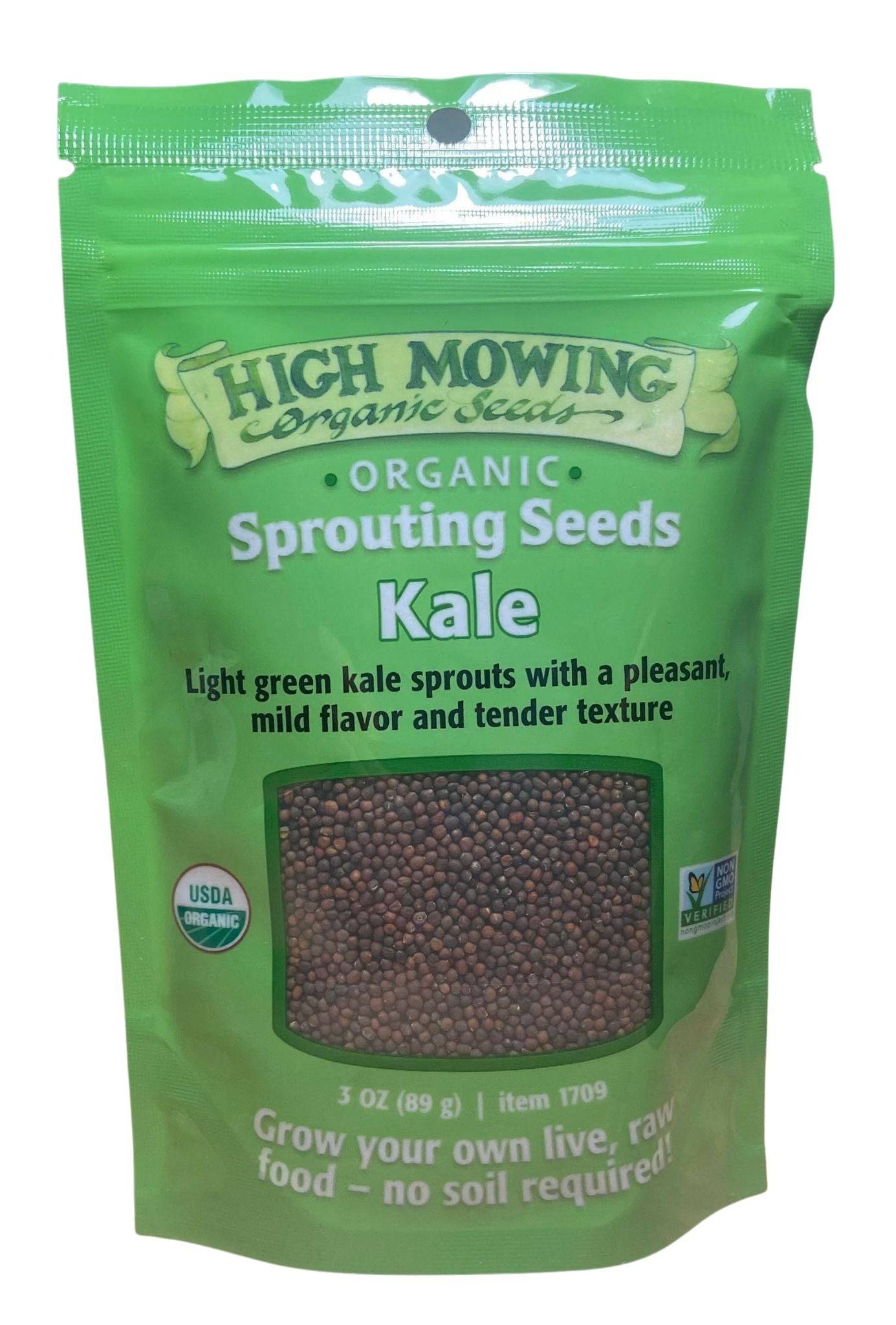 Sprouting Seeds, Organic, High Mowing  DestGlow