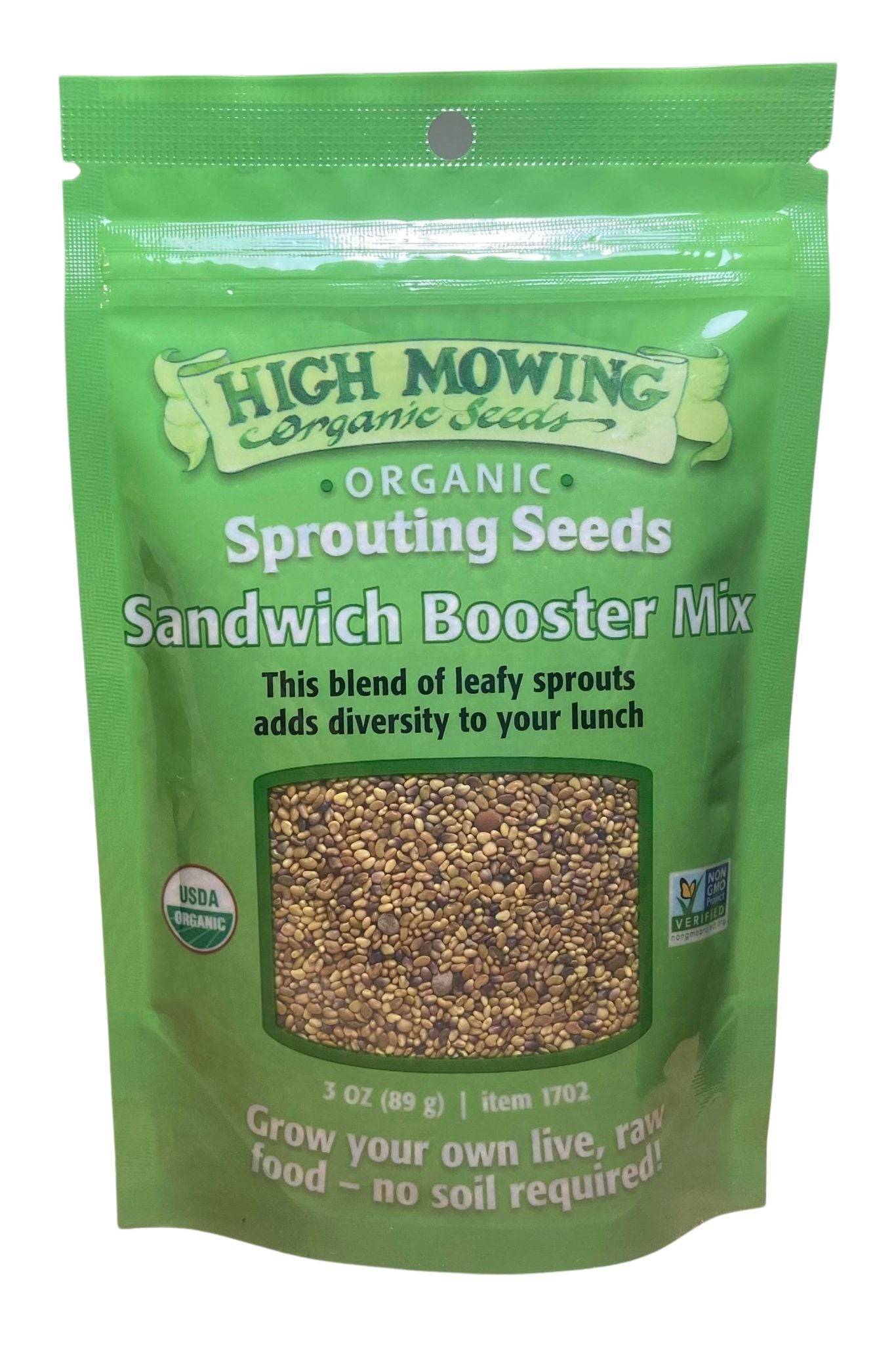 Sprouting Seeds, Organic, High Mowing  DestGlow