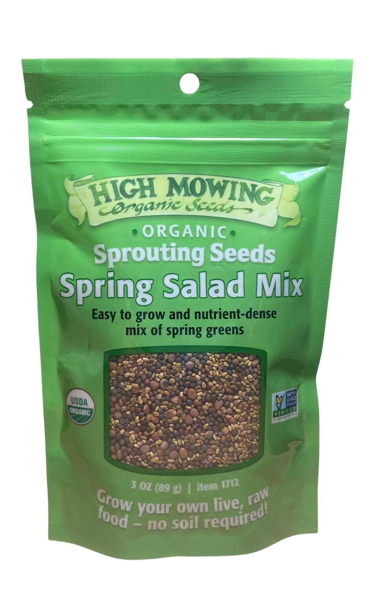 Sprouting Seeds, Organic, High Mowing  DestGlow