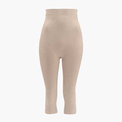 Women's high-waist capri shapewear with push-up and anti-cellulite control - accessories