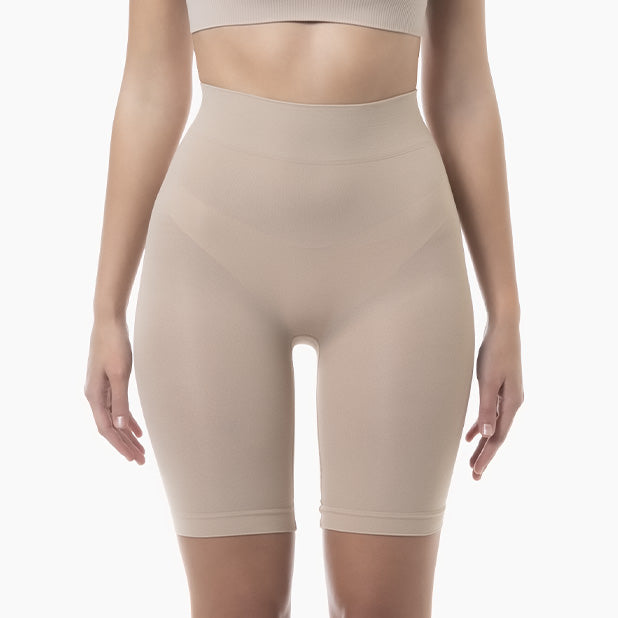 Women’s seamless shaping mid waist shorts - DestGlow