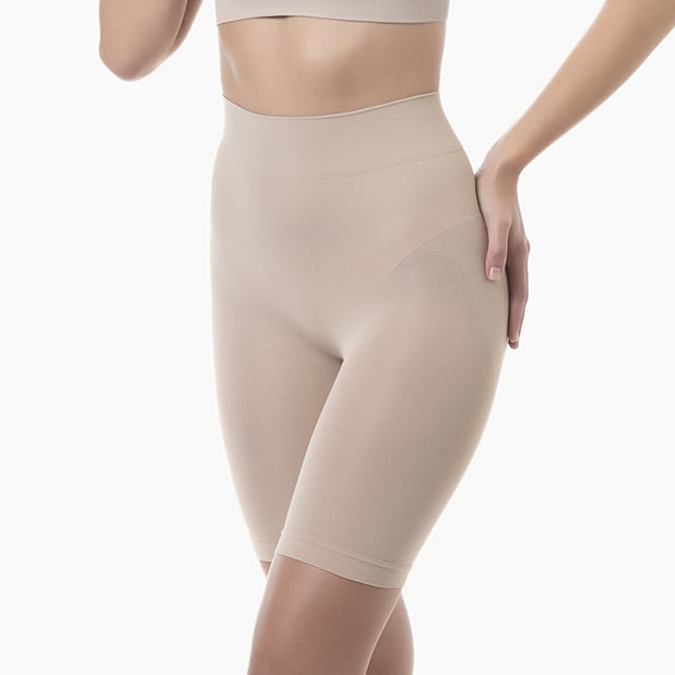 Women’s seamless shaping mid waist shorts - DestGlow
