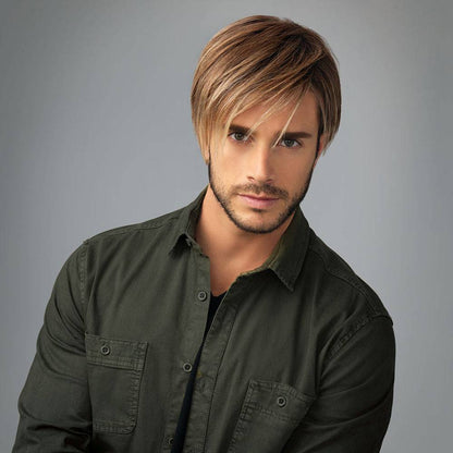 HairUWear HIM Collection Chiseled Wig Mens Hairpiece - Average