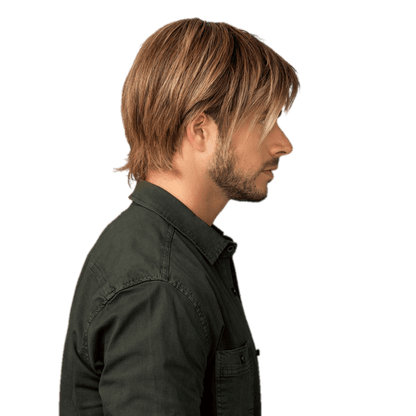 HairUWear HIM Collection Chiseled Wig Mens Hairpiece - Average