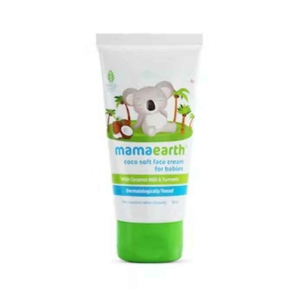 Mamaearth Coco Soft Face Cream With Coconut Milk &amp; Turmeric For Babies