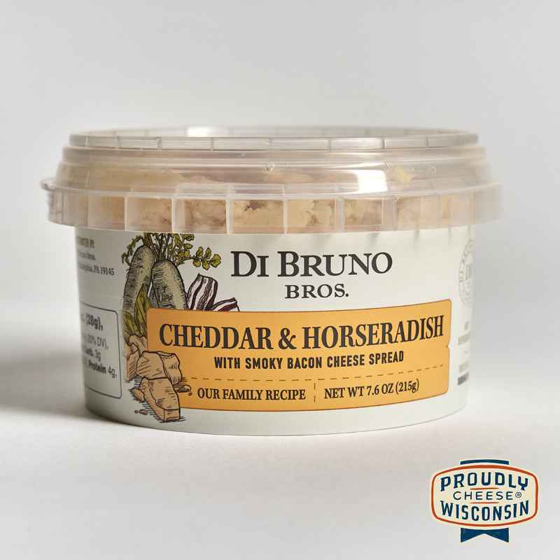 Cheddar &amp; Horseradish with Smoky Bacon Cheese Spread