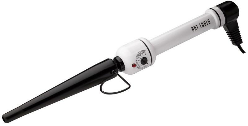Hot Tools Professional Nano Ceramic Tapered Curling Iron, 3/8"–3/4" 