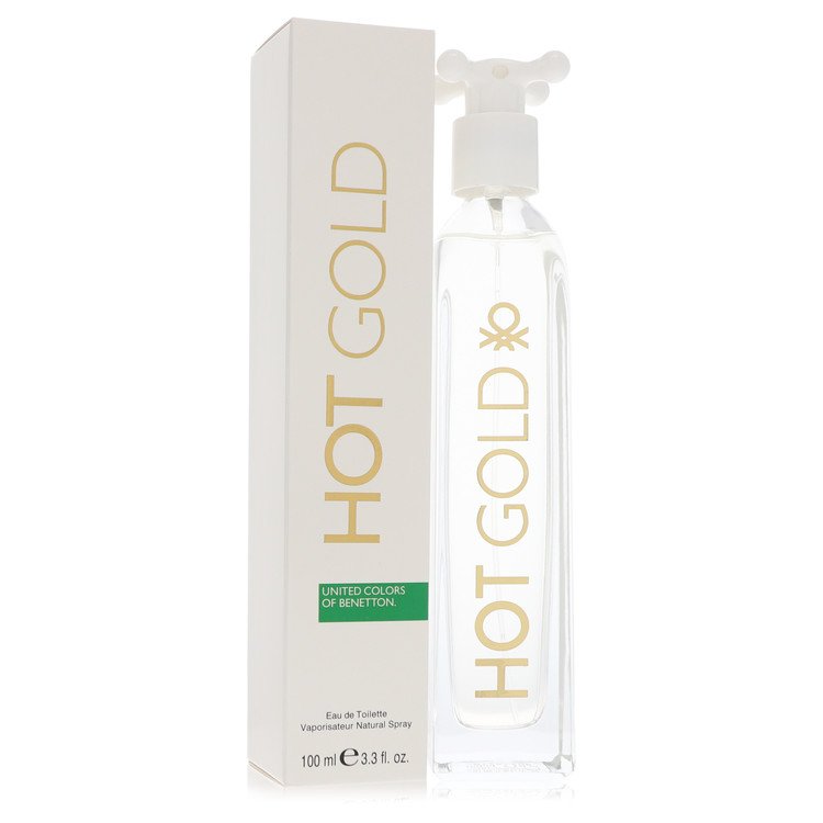 Hot Gold by Benetton Eau De Toilette Spray 3.3 oz for Women 