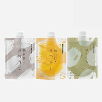 House of Dohwa Wash Off Mask Pack Set (Rice+Pumpkin+Mungbean)