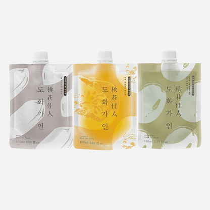 House of Dohwa Wash Off Mask Pack Set (Rice+Pumpkin+Mungbean)