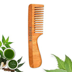 Buddha Natural Handle Kacchi Neem Wooden Comb