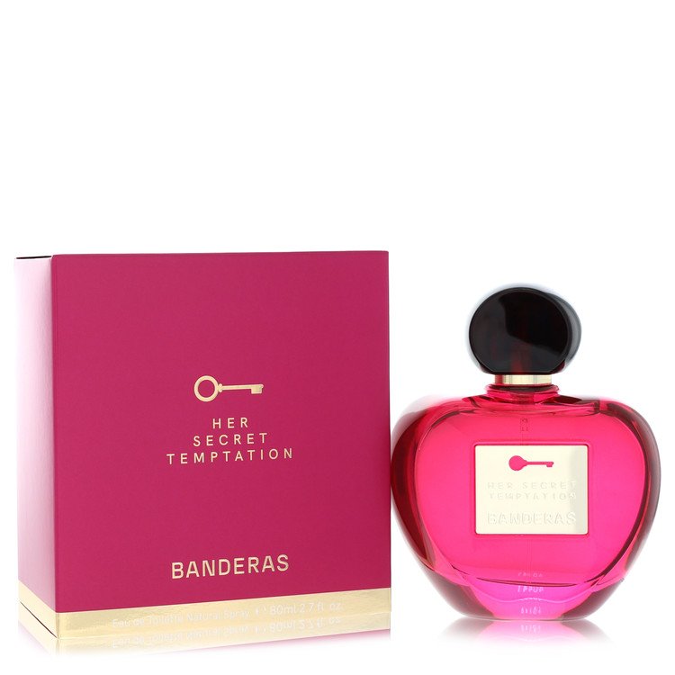 Her Secret Temptation by Antonio Banderas Eau De Toilette Spray 2.7 oz for Women 